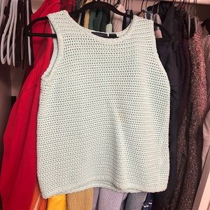 Knit tank top